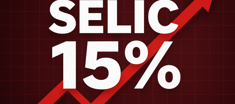 Entenda o impacto da Selic a 15% na sua vida e nos seus investimentos